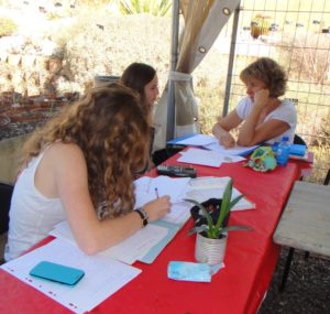 Pendant le CA du lendemain, les grands font leurs devoirs (des math...)